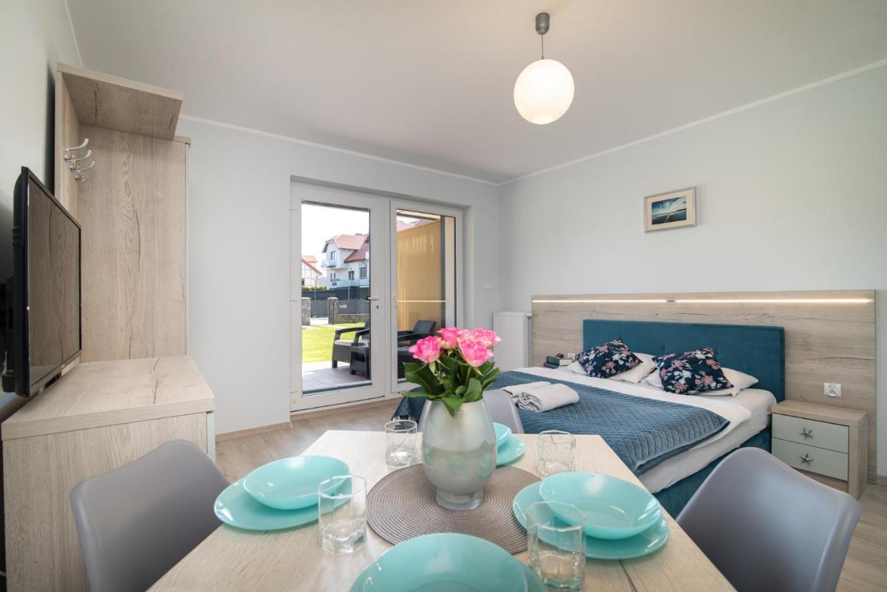 Róża Bałtyku - Apartamenty i Pokoje Dębki Exterior foto