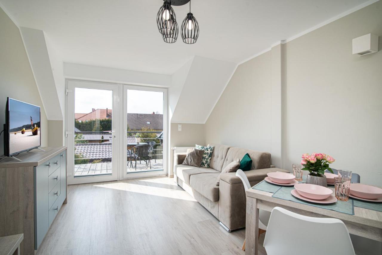 Róża Bałtyku - Apartamenty i Pokoje Dębki Exterior foto