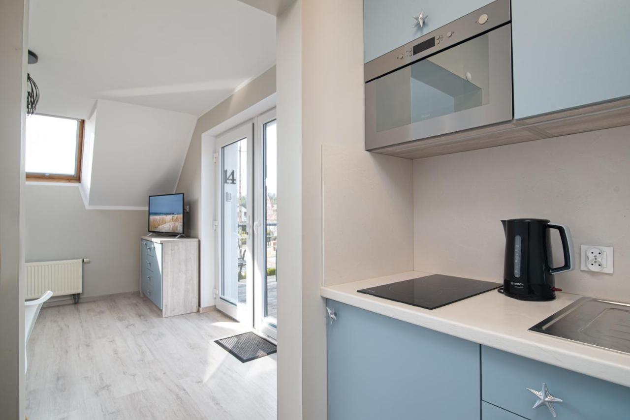 Róża Bałtyku - Apartamenty i Pokoje Dębki Exterior foto