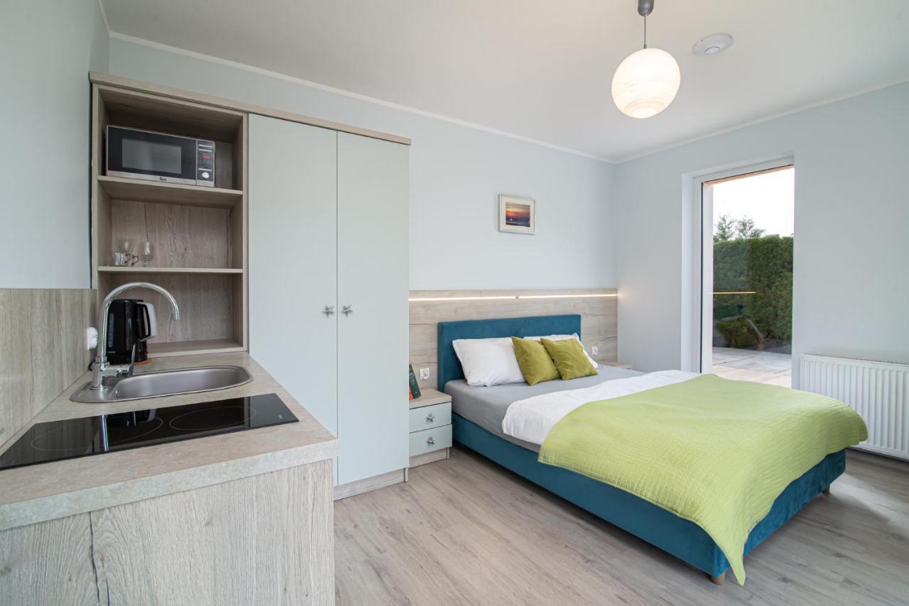 Róża Bałtyku - Apartamenty i Pokoje Dębki Exterior foto