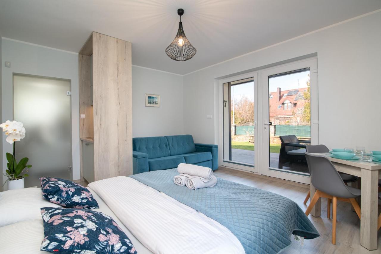 Róża Bałtyku - Apartamenty i Pokoje Dębki Exterior foto