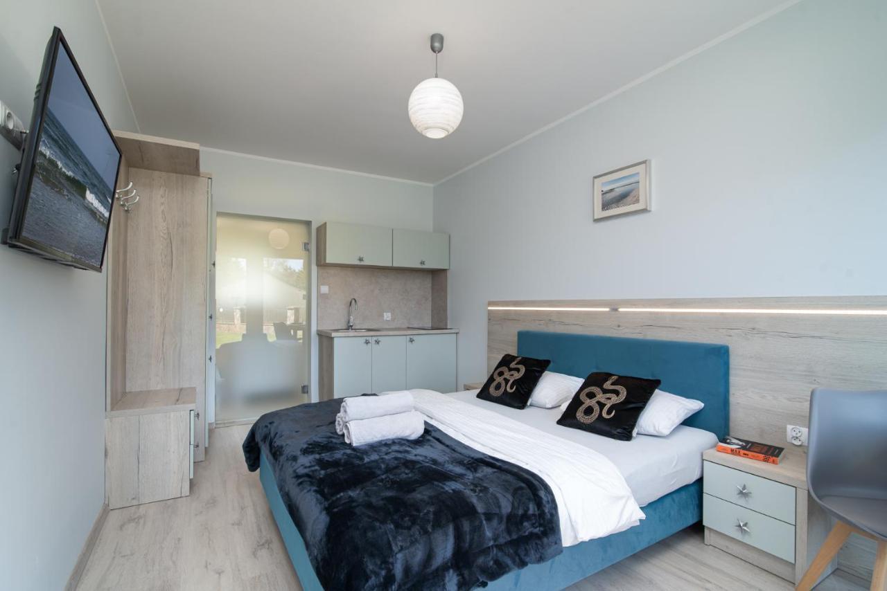 Róża Bałtyku - Apartamenty i Pokoje Dębki Exterior foto