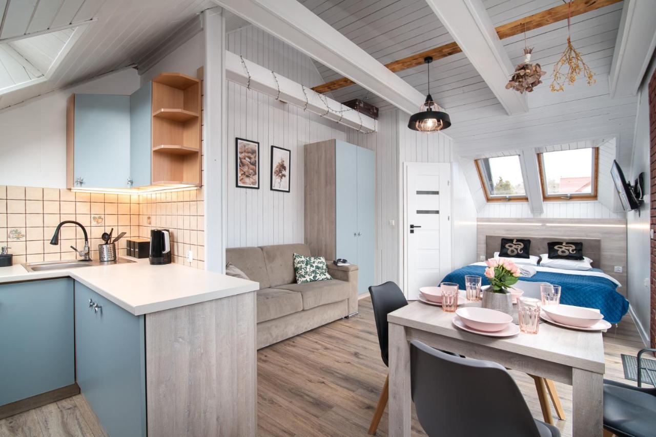 Róża Bałtyku - Apartamenty i Pokoje Dębki Exterior foto
